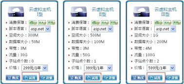 云虚拟主机免费试用（虚拟主机试用）