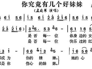 你到底有几个好妹妹,为何每个妹妹如此憔悴,是什么歌?