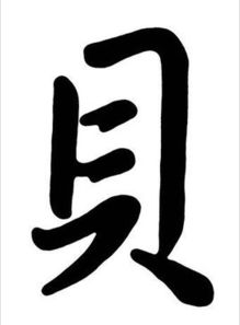 带贝字旁的字