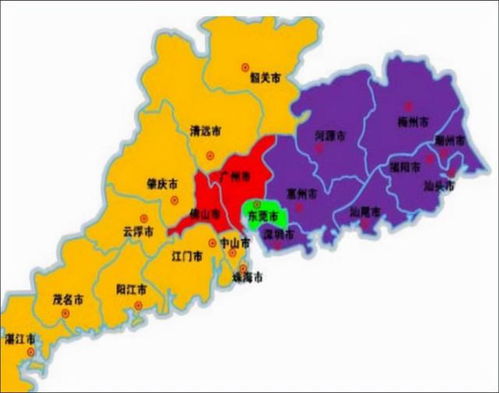广东省有多少个地级市
