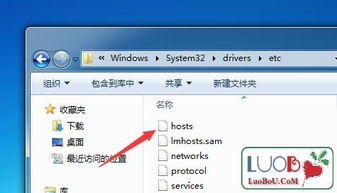 hosts文件位置在哪