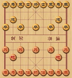 象棋怎么摆放?