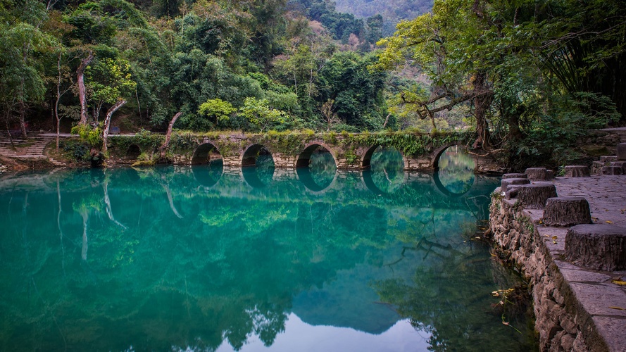 小七孔风景区景点介绍