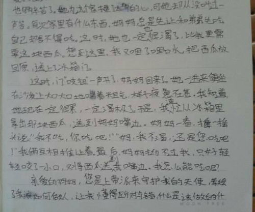 关于母爱的作文400字左右