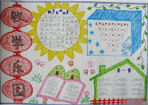 四年级数学手抄报内容5篇