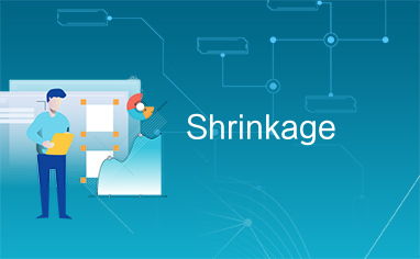 谁能帮我用英语解释一下shrinkage/shrink。谢谢!