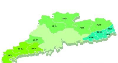 粤东地区地图，粤东地区是哪里