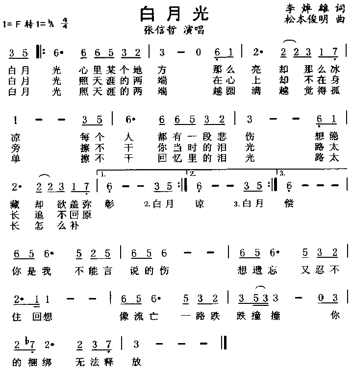 哪里能找到张学友93年现场版《情网》吉他谱,由邓建明伴奏的。