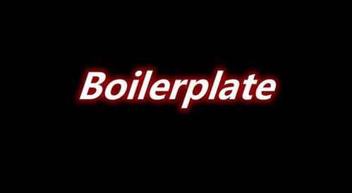 boilerplate clause，boilerplates