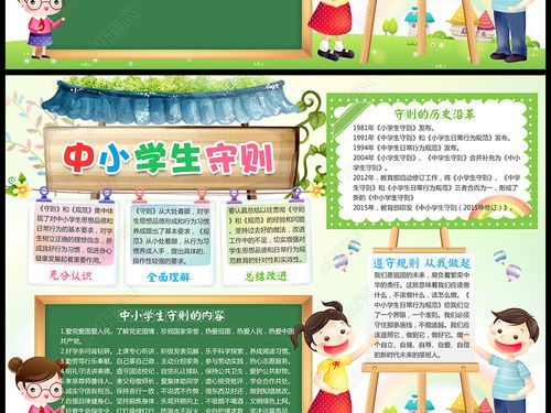 小学生行为规范手抄报资料?